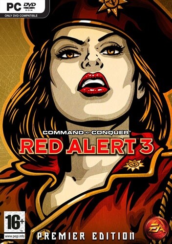 Das Cover der Premier Edition von Alarmstufe Rot 3 (Red Alert 3)