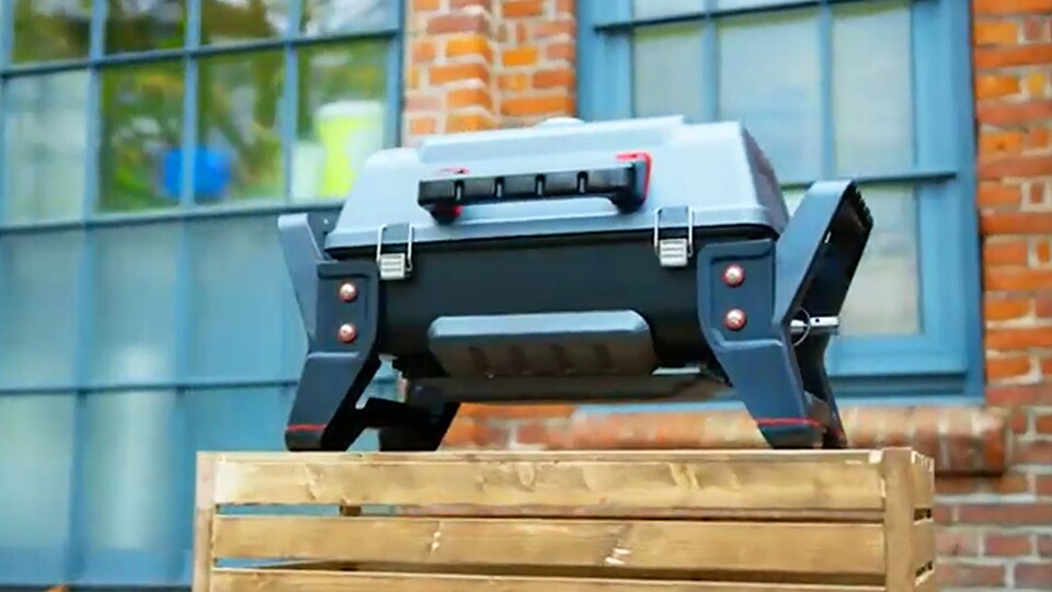 Macht einen stabileren Eindruck: für jeden, der einfach nur einen starken Gasgrill zum Mitnehmen will.