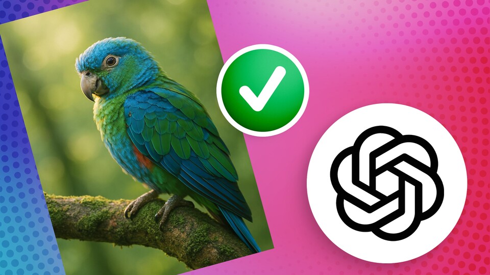 Mit ChatGPT könnt ihr im Chat ganz leicht Bilder generieren – mit unseren Tipps werden die auch richtig gut. (Bildquelle: links: Mit ChatGPT generiert)