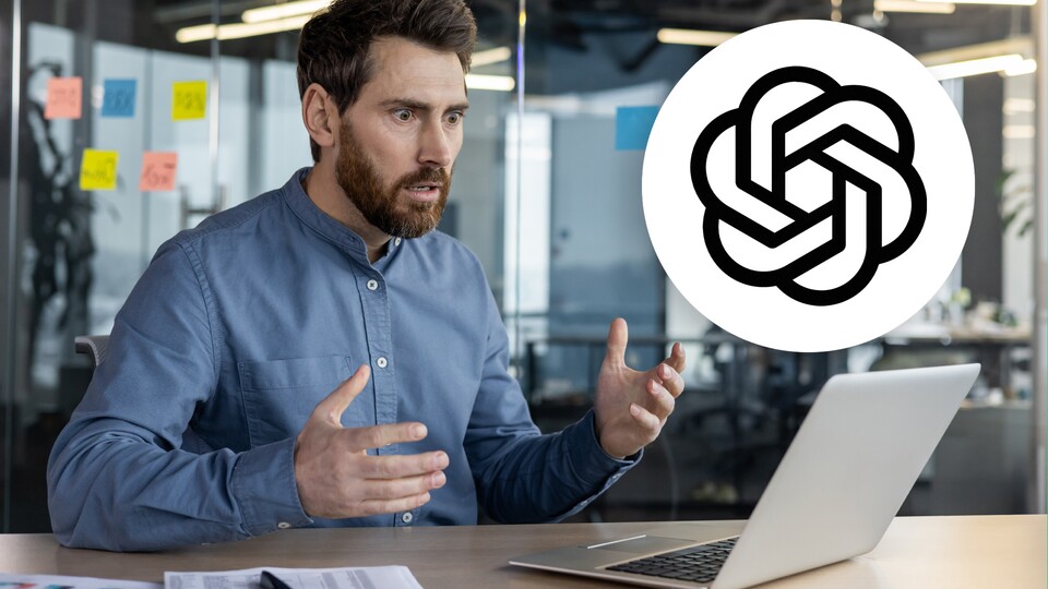 ChatGPT ist für viele Büromenschen ein nützlicher Helfer geworden. Wenn der Chatbot nicht merh funktioniert, kann die Verzweiflung groß werden. (Bildquelle: Tetiana, Adobe Stock)