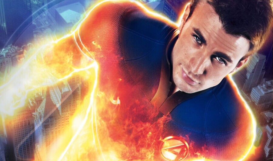 Chris Evans als Johnny Storm und Captain America zugleich? Secret Wars würde ein solches Doppel-Cameo ermöglichen.