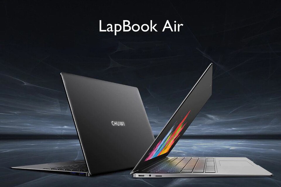 Chuwi LapBook Air - Full-HD-Ultrabook für unter 400 € bei Amazon.de