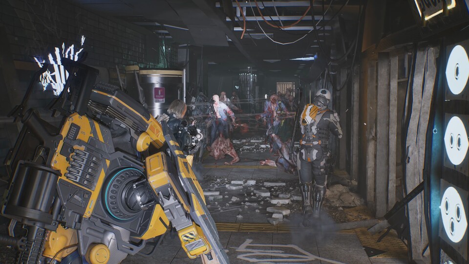 Im fertigen Spiel wird es auch Zombies geben. In der Demo haben uns aber nur menschliche Feinde aufs Korn genommen.