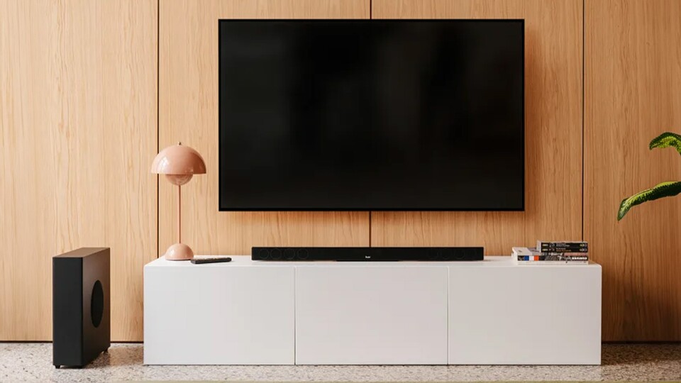 Schlankes Design, großer Sound: Die Cinebar 11 passt perfekt in jedes Wohnzimmer