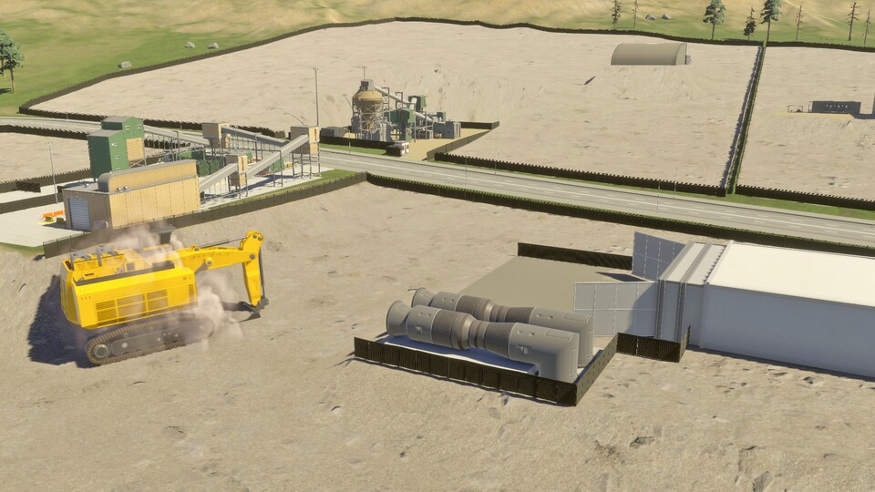 Das lohnt sich: Auf manchen Karten liegt die mögliche Erzausbeute im Kilotonnen-Bereich.