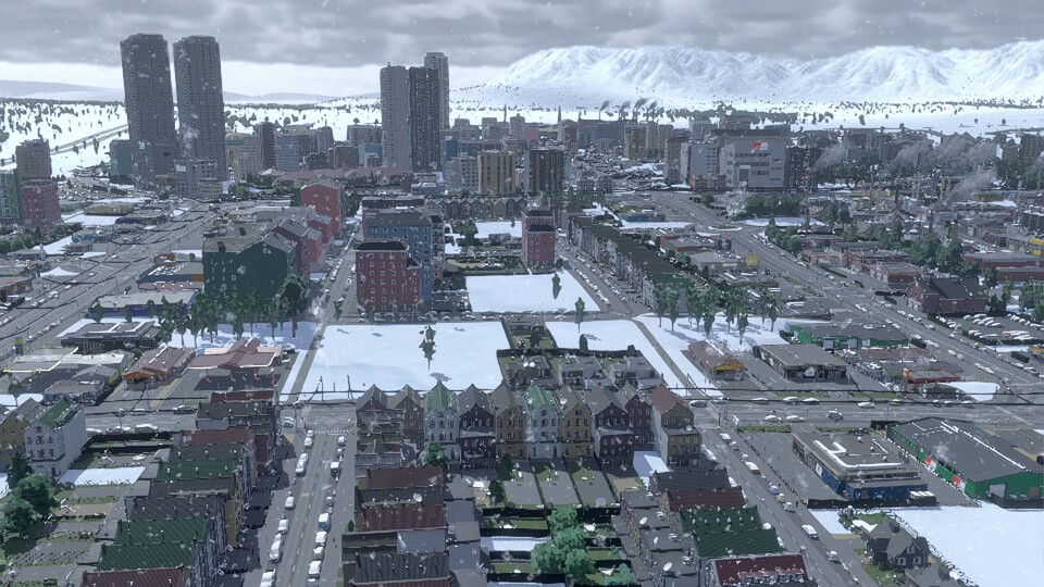 Der Winter macht euren Stadtbewohnern das Leben nicht so einfach.