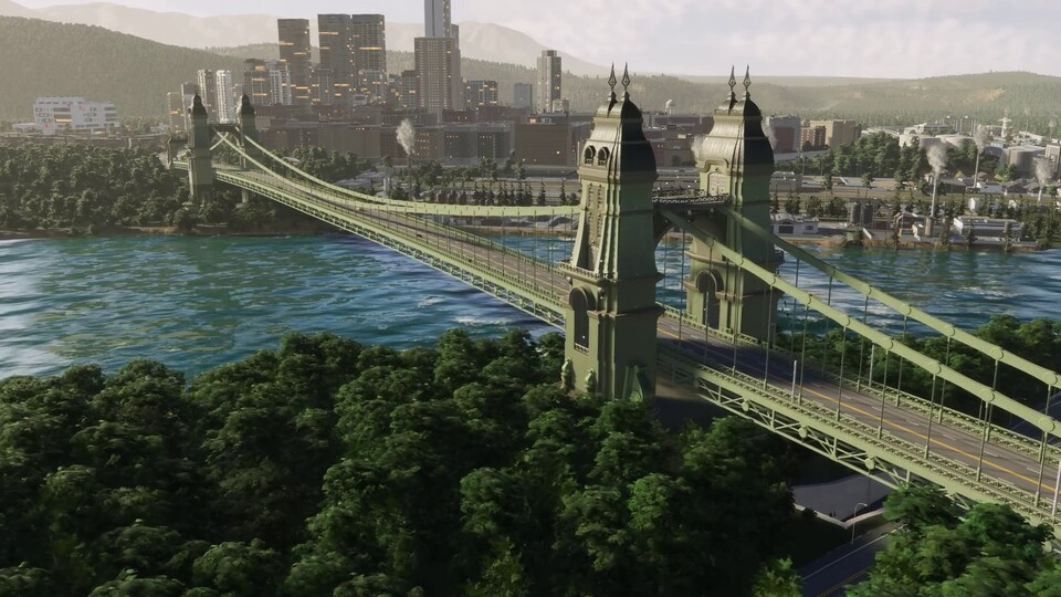 Straßen und Brücken sollen in Cities: Skylines 2 noch dynamischer entstehen.