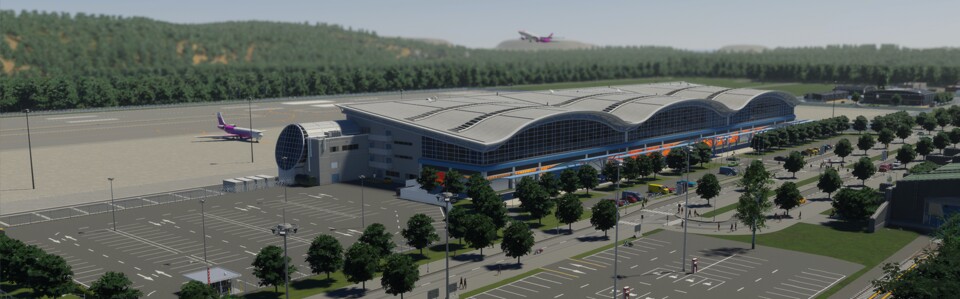 Flughäfen dienen in Cities Skylines 2 zur Reise in andere Städte.