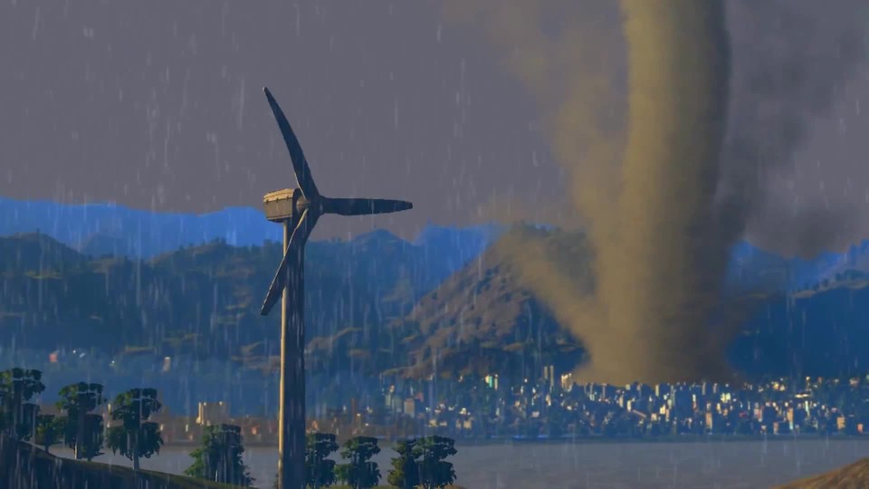 Cities: Skylines - Trailer: »Natural Disasters« mit Tornado, Feuer und Meteor
