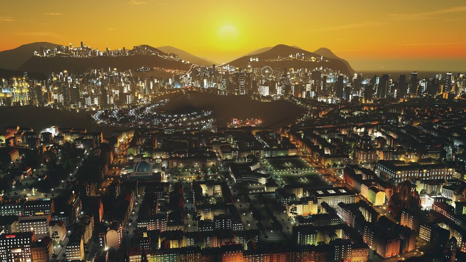 Cities: Skylines simuliert überalterte Gesellschaften: Wenn zu wenige neue Einwohner zuziehen, kann die Stadt aussterben.