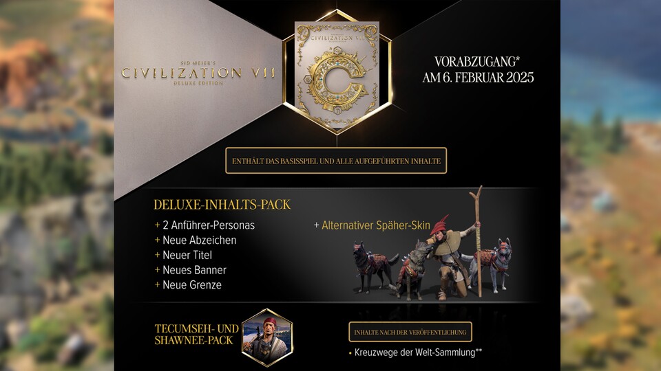 Mit der Deluxe-Edition erhaltet ihr exklusive Inhalte.