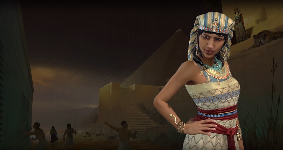 Die Pharaonin Hatschepsut kurbelt eure Wirtschaft an.