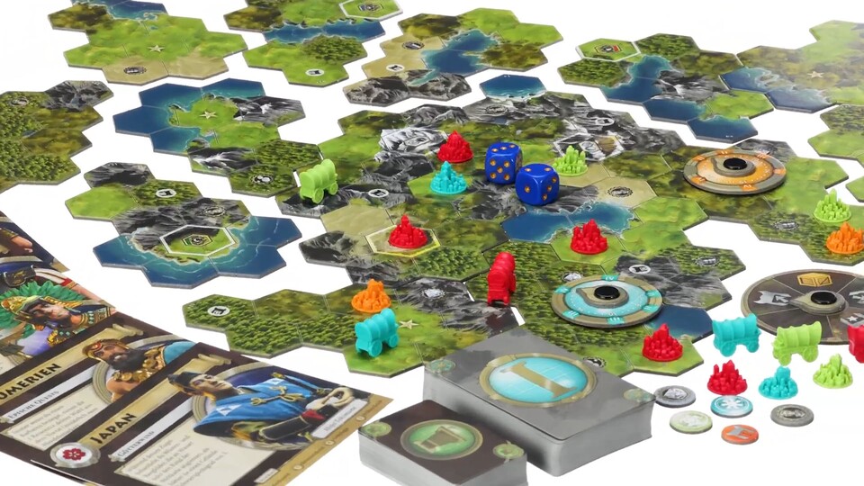 Civilization-Fans werden sich in diesem Brettspiel sofort heimisch fühlen.