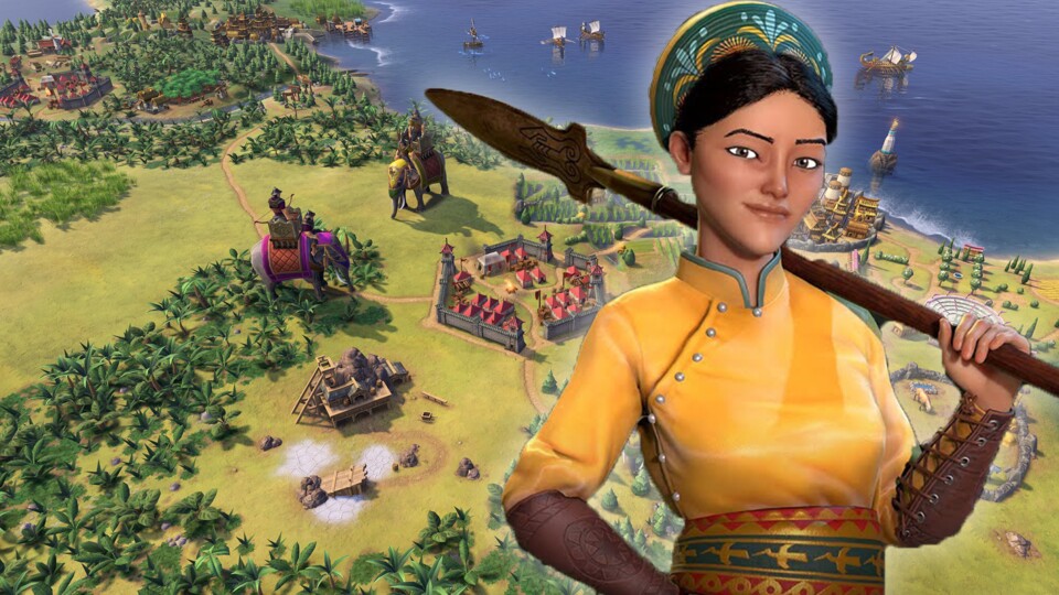 Lady Trieu ist die Anführerin der neuen Vietnamesen in Civilization 6.