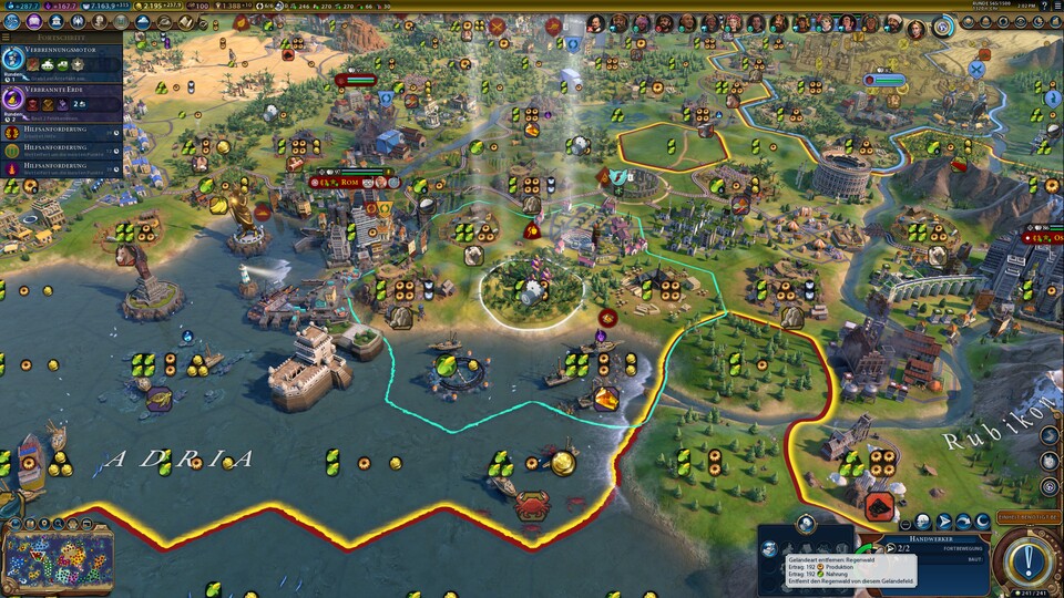 Civilization 6 hat nach mehreren DLCs doch noch die Herzen der Strategiespieler erobert. Kürzlich landete es bei einer Umfrage unter GameStar-Lesern zum besten Civ sogar auf Platz 2.