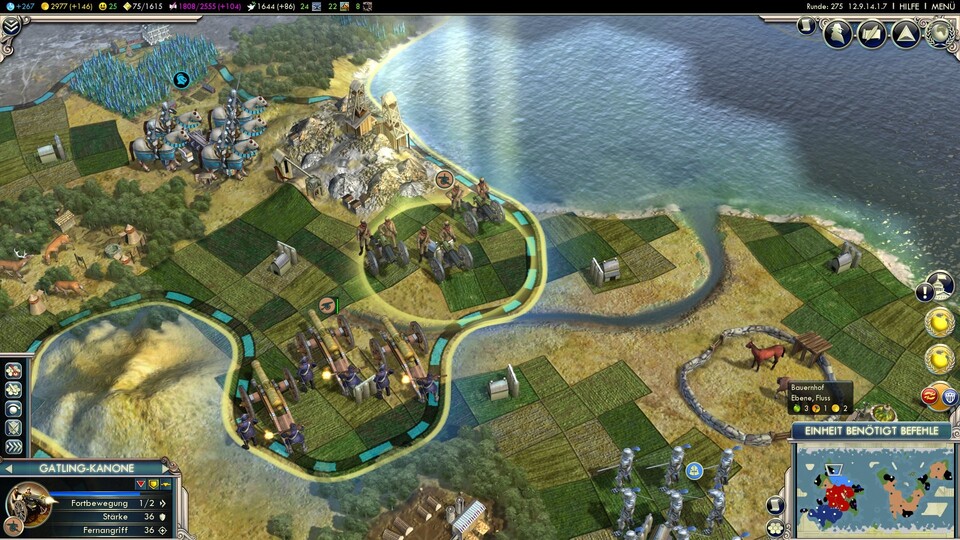 Bei Steam gibt es ab sofort eine Demo von Civilization 5: Gods & Kings.