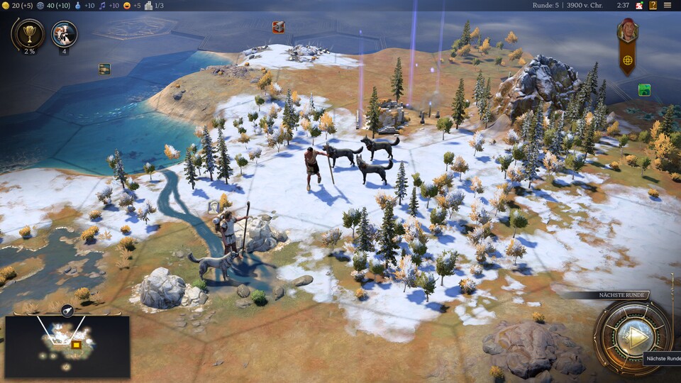 Der erste Kontakt mit euren Nachbarn ist meist ein Späher.