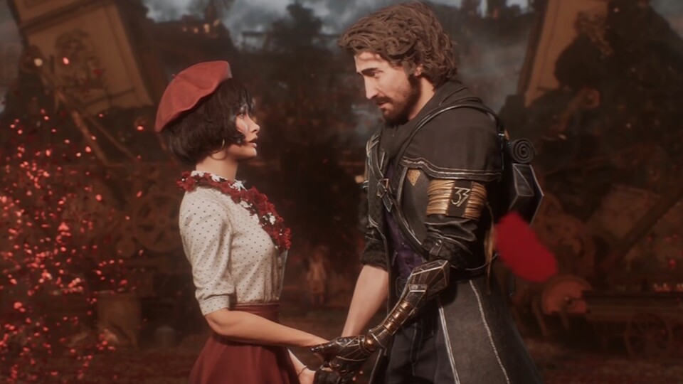 Der Prolog von Clair Obscur ist die Perfektion von »Show, dont tell«. Ohne mir viel zu erklären, saugt mich das Spiel in seine tragische Geschichte.