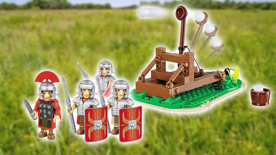 Römische Legionäre kann nicht viel aufhalten. Außer paar tausende Germanen, die Parther und ein kleines gallisches Dorf.