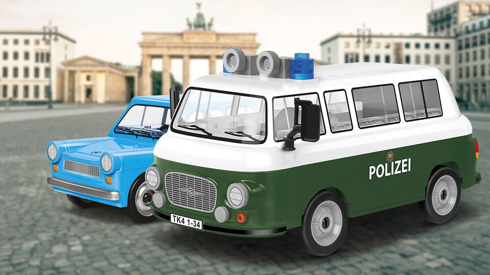 COBI ist eine polnische Marke mit Produktion in Polen. Besonders für ihre Fahrzeuge produzieren sie spezielle Bauteile.