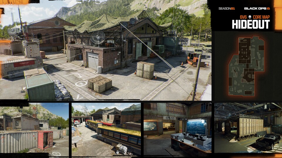 Die neue Hideout-Map ist bereits verfügbar.