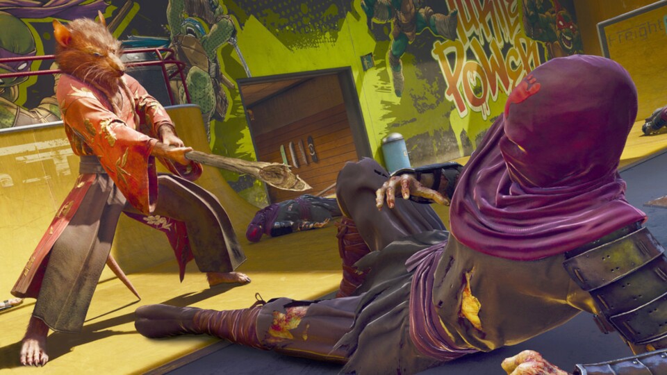 Neben den Turtles bekommt auch Meister Splinter einen der kostenpflichtigen Skins beim Event.