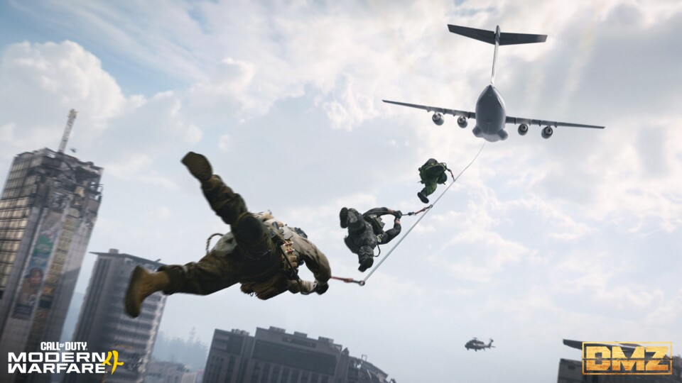 Die Extraction-Mechanik: Wir rufen ein Flugzeug und lassen uns mit einem spektakulären Skyhook-Manöver mitnehmen