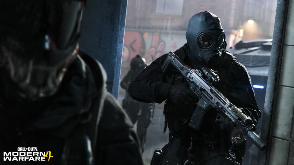 MW4 bringt einige klassische Waffen aus MW19 und MW2 zurück, darunter das Kilo 141 Sturmgewehr (rechts im Bild).