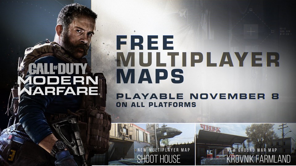 Schluss mit Kartenpaketen & Season Pass: CoD Modern Warfare bekommt kostenlosen Map-Nachschub.