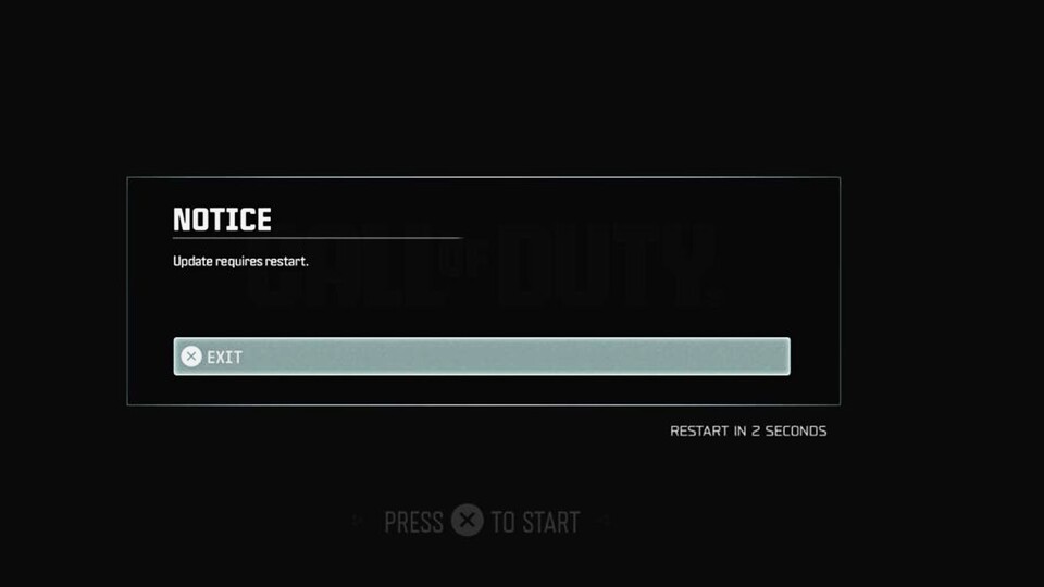 Im neuen CoD-Teil soll der Update-Check bald ohne lästigen Neustart funktionieren.