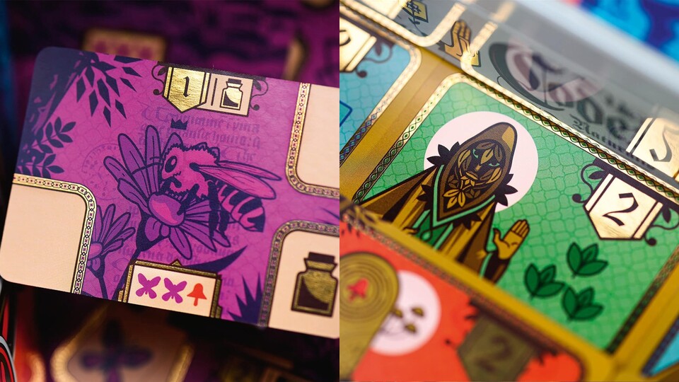 Dieses wunderschöne Kartenspiel hat mir ein Freund gezeigt und seither bin ich einfach verliebt!