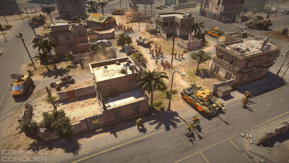 Neuer Screenshots zu Command & Conquer (2013) mit GLA-Einheiten.