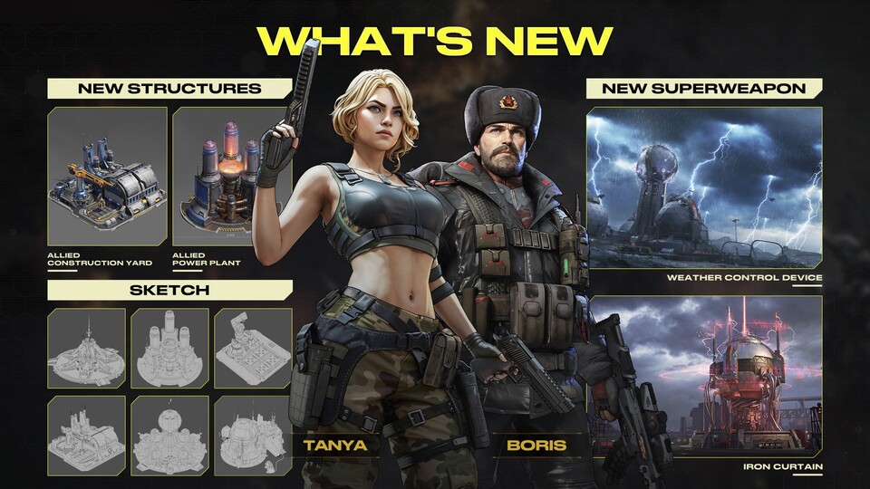 Das sind die neuen Red-Alert-Inhalte von Command + Conquer: Legions.