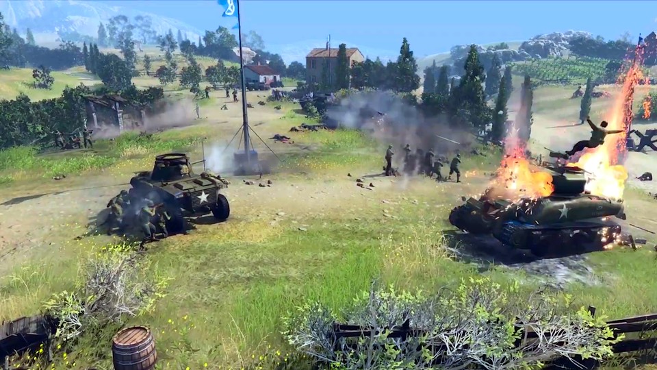 Company of Heroes 3: Neuer Gameplay-Trailer mit frischen Szenen vom Schlachtfeld