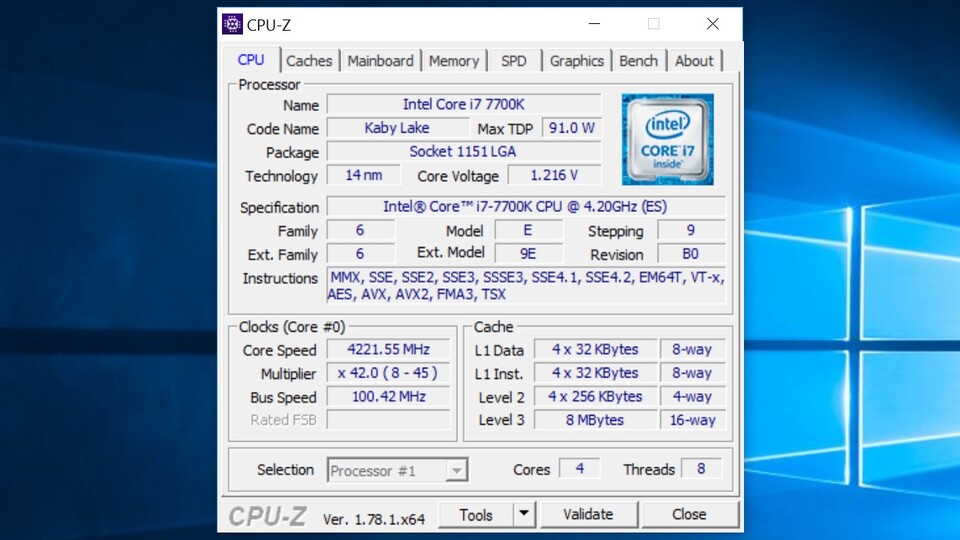 Der Core i7 7700K setzt wie seine Skylake-Vorgänger auf den Sockel 1151, dadurch kann er mit einem passenden BIOS-Update auch auf Skylake-Mainboards genutzt werden.