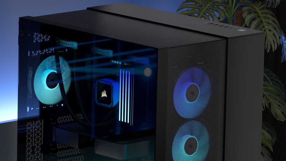 Ersticken ausgeschlossen: Dank Mesh-Verkleidung wird eure Hardware stets mit frischer Luft beliefert, um nicht den Hitzetod zu erleiden.