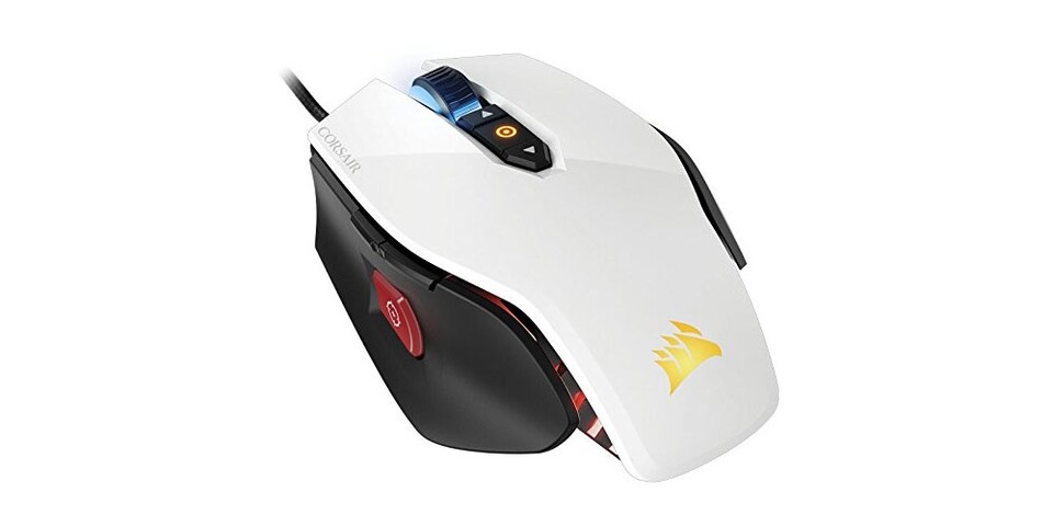 Die Corsair Gaming Maus verfügt über 12.000 dpi.