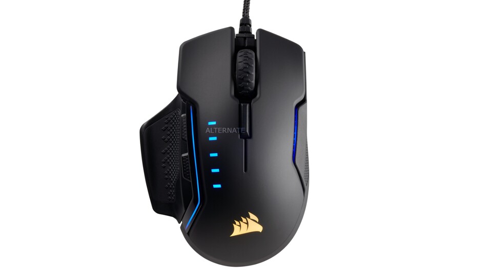 Corsair GLAIVE RGB Gaming, Maus