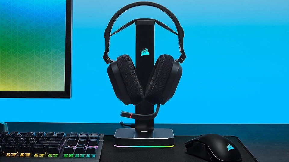 Mit der Corsair iCUE-Software könnt ihr eure Audioeinstellungen entweder selbst konfigurieren oder aus einer Vielzahl an voreingestellten Soundprofilen wählen.