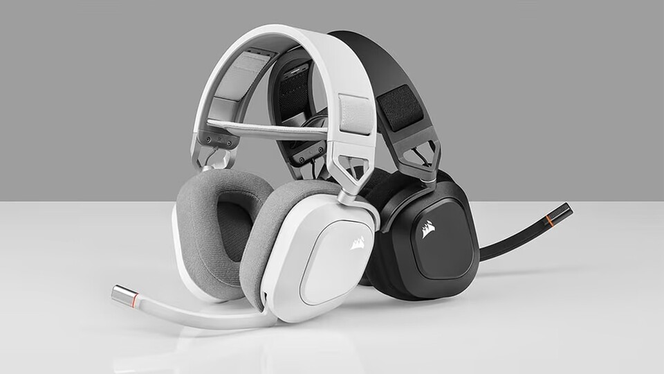 Dank Dolby Atmos-Unterstützung liefert euch das Corsair HS80 atemberaubenden Surround Sound in jeder Situation!