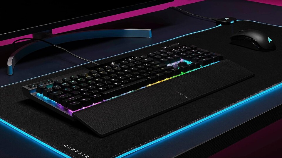 Schon ein edles Ding: Die Corsair K70 Pro RGB überzeugt technisch und jetzt auch beim Preis.