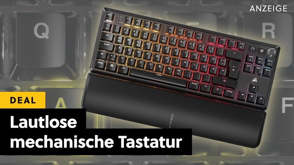 Holt euch die geniale Corsair K70 Core TKL wireless für ein perfektes Gaming-Setup.