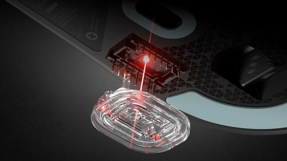 Übersteht bis zu 100 Millionen Klicks: Ultraleichte & kabellose Gaming ...