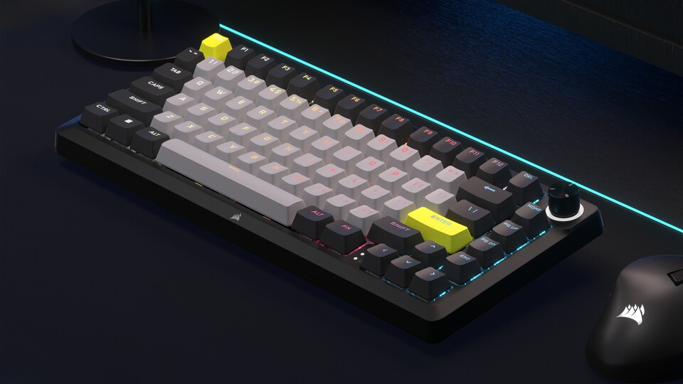 Die MAKR 75 ist Corsairs Ansatz für eine DIY-Tastatur. (Bildquelle: Corsair)