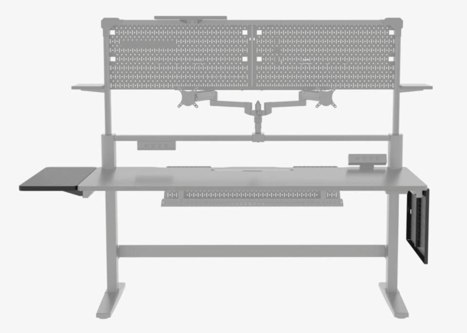 Abgebildet ist der größere Plattform:6, die Anbauteile sind so oder in ähnlicher Form auch für den kleineren Plattform:4 erhältlich. (Quelle: Corsair)