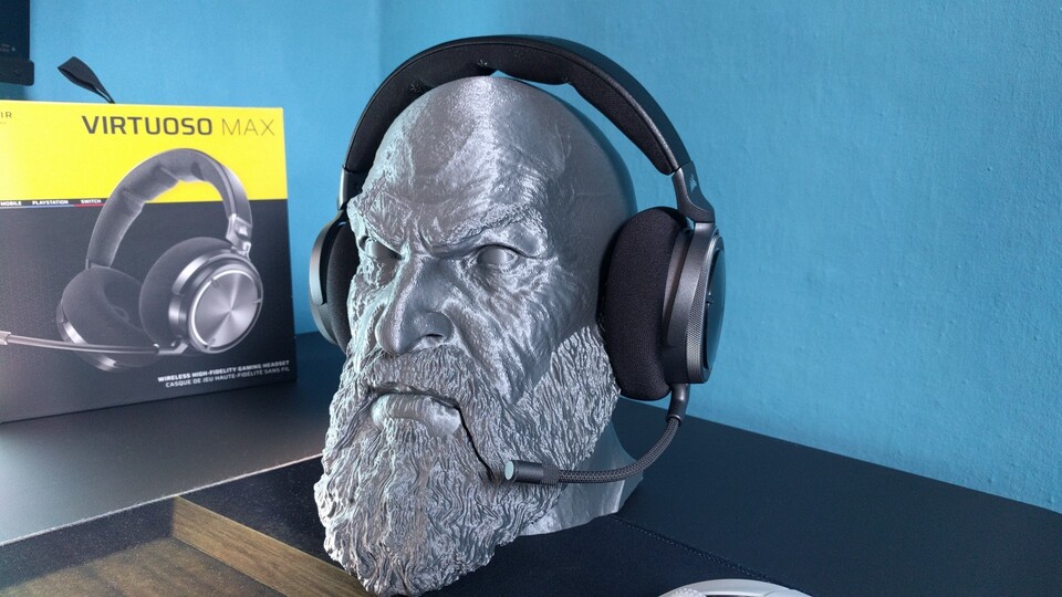 Das Corsair Virtuoso ist kein Schnäppchen. Für manche Spielerinnen und Spieler könnte es aber spätestens wenn es erschwingler wird, einen Blick wert sein. (Bildquelle: Nele WobkerGameStar Tech)