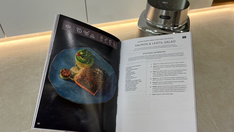 Die gezeigten Rezepte sind wirklich inspirierend und laden mich dazu ein, die Grenzen „klassischer“ Heißluftfritteusen-Gerichte zu erweitern.