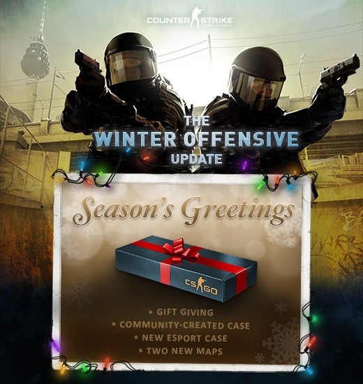 Valve hat das Update »Winter-Offensive« für Counter-Strike: Global Offensive veröffentlicht.