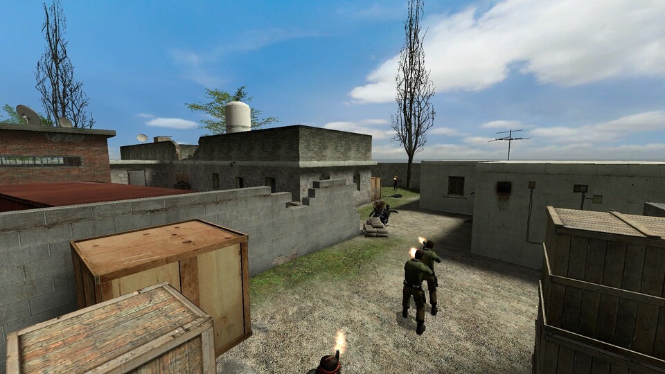Ab sofort gibt es eine Karte für Counter-Strike: Source, die das finale Versteck von Osama bin Laden als Schauplatz bietet.