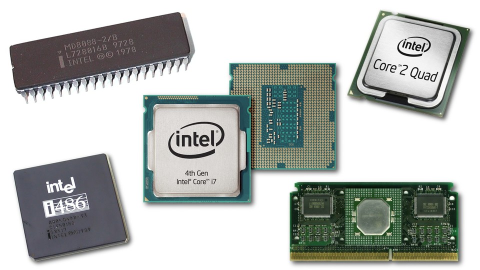 Wir werfen einen Blick zurück auf die Geschichte der Intel-Prozessoren in den letzten Jahrzehnten.